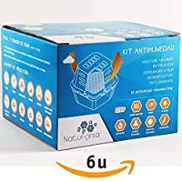 Naturonia Dispositivo Antihumedad Bolsa 250gr Classic para Armarios Habitación Ropa Evita Olor Humedades Antimoho